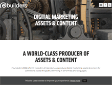 Tablet Screenshot of ebuilders.nl